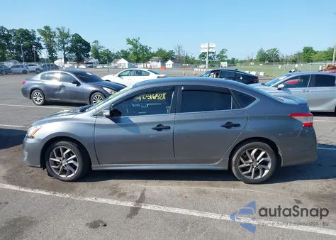 2015 Nissan Sentra Sr from USA, damaged, VIN 3N1AB7AP7FY326818